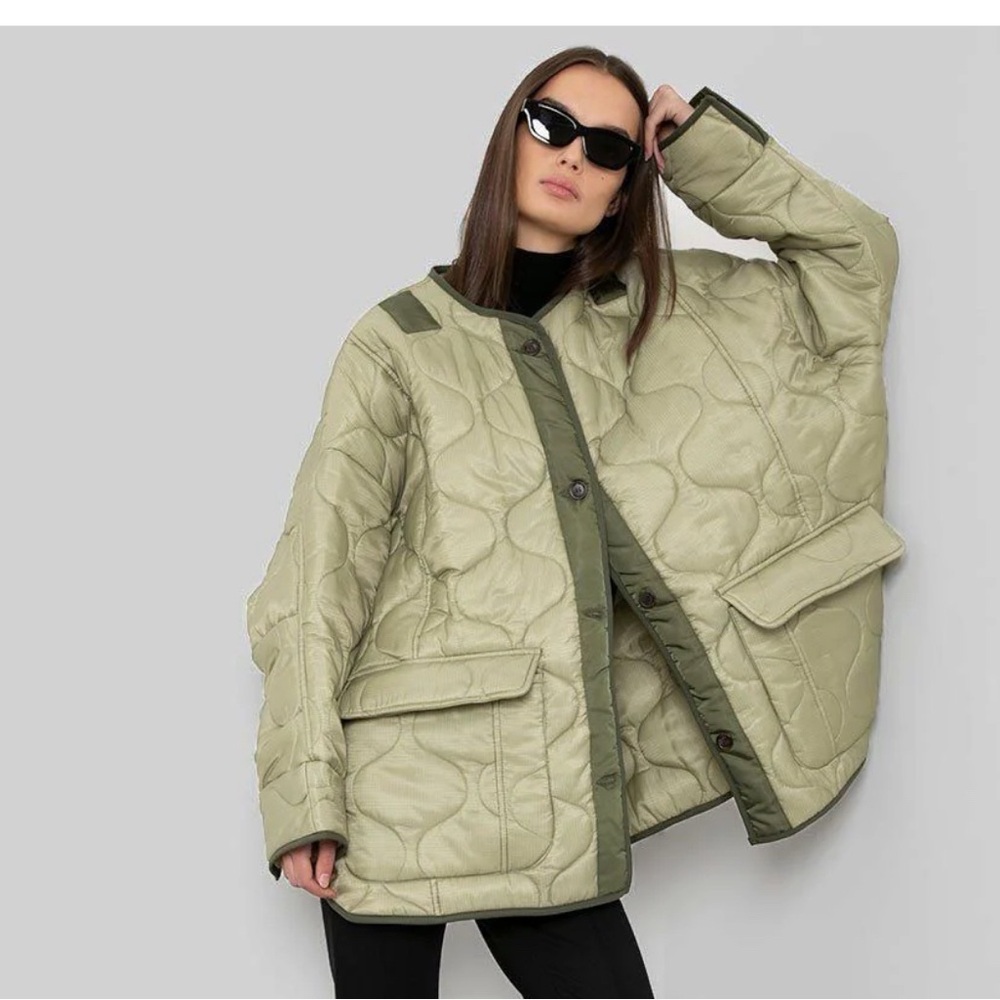 The Frankie Shop Teddy Quilted Jacket
